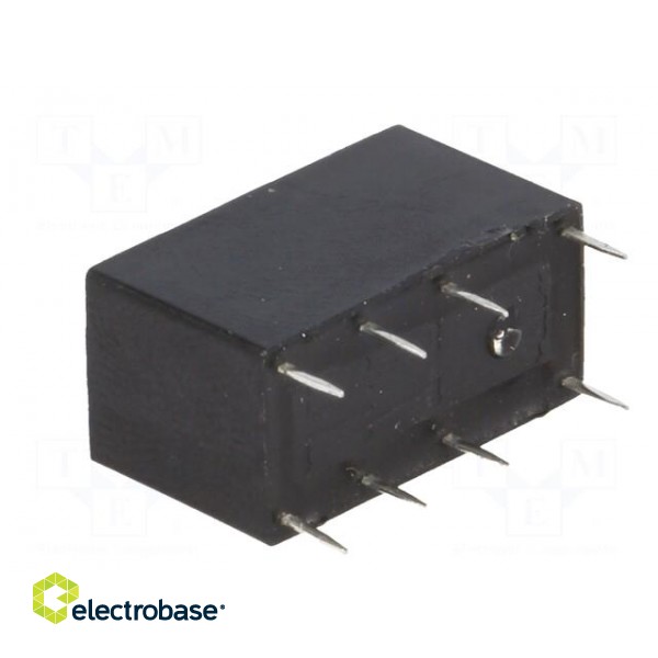 Relay: electromagnetic | DPDT | Ucoil: 12VDC | 1A/120VAC | 1.25A/30VDC image 4