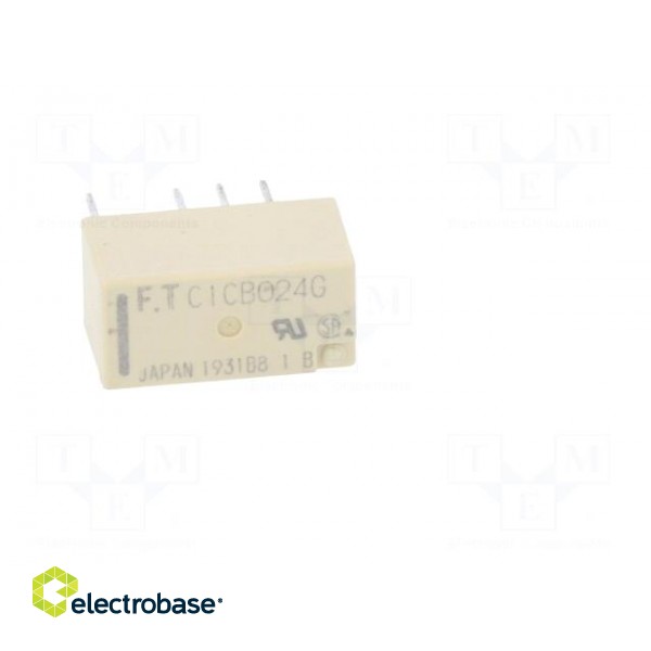 Relay: electromagnetic | DPDT | Ucoil: 24VDC | 0.3A/125VAC | 1A/30VDC image 9