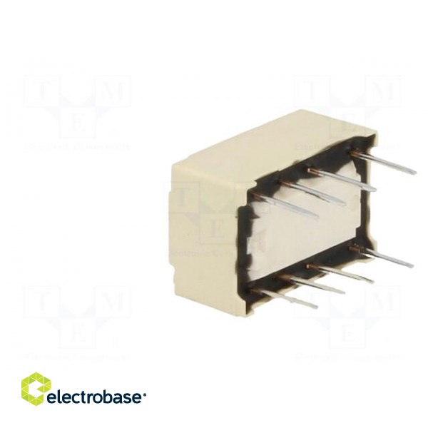 Relay: electromagnetic | DPDT | Ucoil: 24VDC | 0.3A/125VAC | 1A/30VDC фото 4