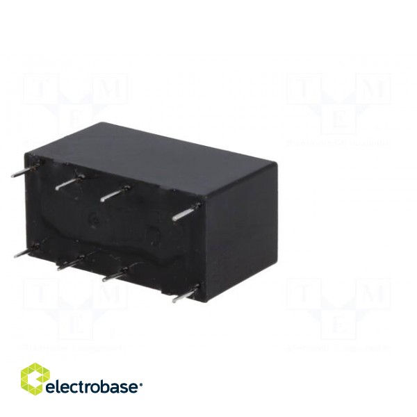 Relay: electromagnetic | DPDT | Ucoil: 24VDC | 1A/125VAC | 2A/30VDC | 2A image 6