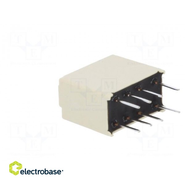 Relay: electromagnetic | DPDT | Ucoil: 24VDC | 2A | 0.3A/125VAC | THT image 4