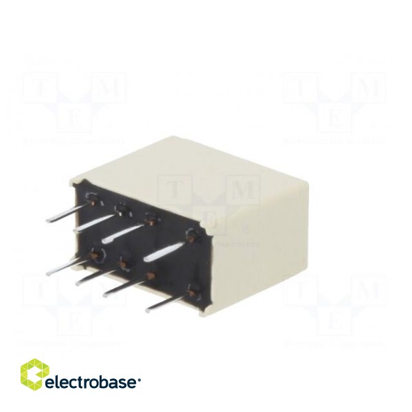 Relay: electromagnetic | DPDT | Ucoil: 24VDC | 2A | 0.3A/125VAC | THT фото 6