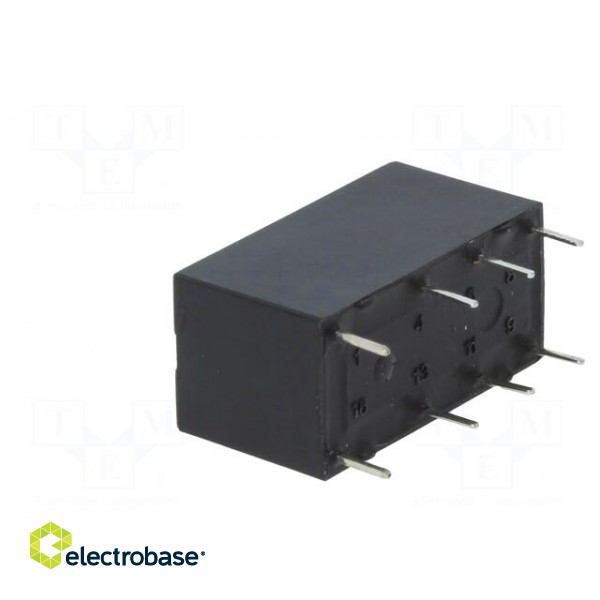 Relay: electromagnetic | DPDT | Ucoil: 24VDC | 2A | 1A/120VAC | 2A/24VDC image 4