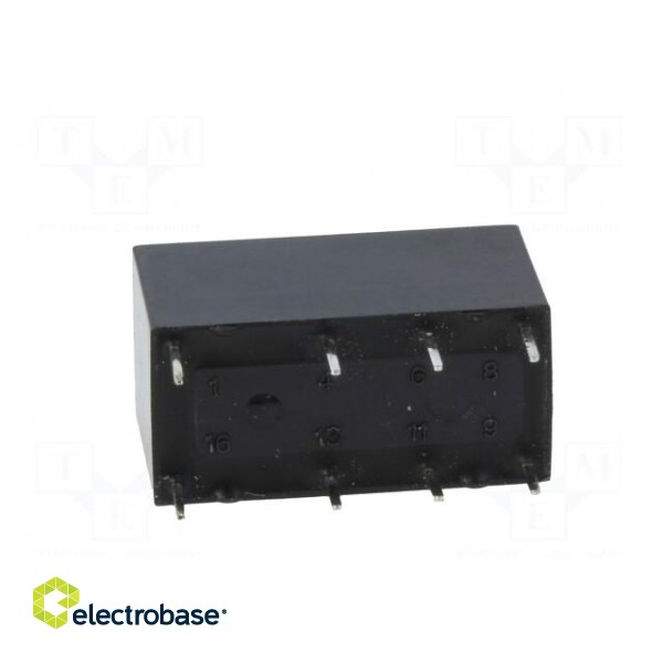 Relay: electromagnetic | DPDT | Ucoil: 24VDC | 1A/120VAC | 2A/24VDC | 2A фото 5