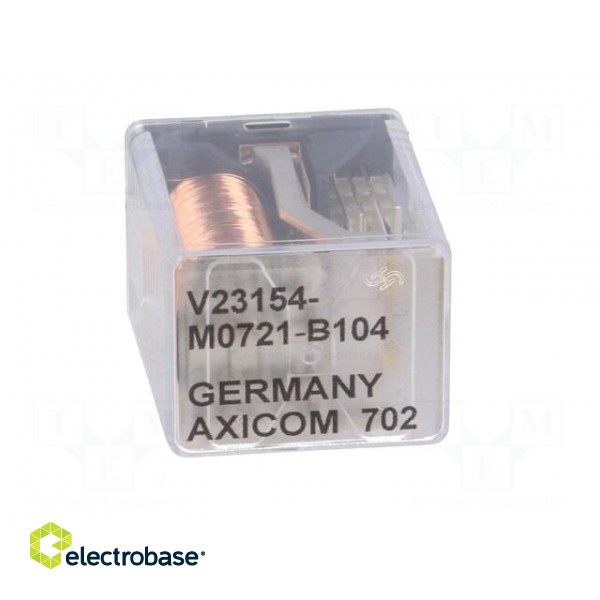 Relay: electromagnetic | DPDT | Ucoil: 24VDC | 2A | miniature | socket фото 9