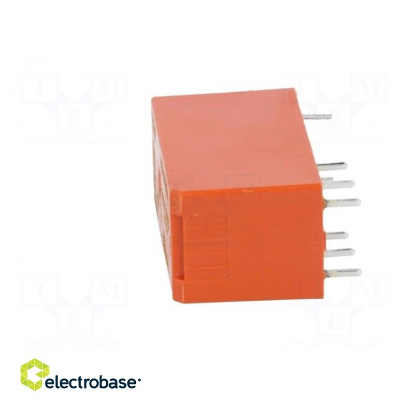 Relay: electromagnetic | DPDT | Ucoil: 24VDC | 8A | 8A/250VAC | 8A/30VDC фото 3