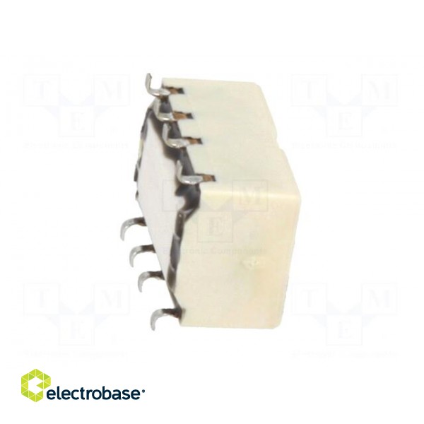 Relay: electromagnetic | DPDT | Ucoil: 24VDC | Icontacts max: 1A | SMD фото 7