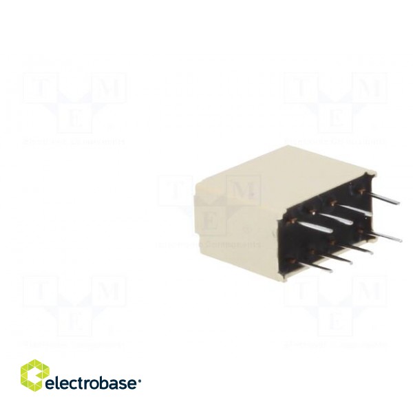 Relay: electromagnetic | DPDT | Ucoil: 4.5VDC | 2A | 0.3A/125VAC | THT фото 4