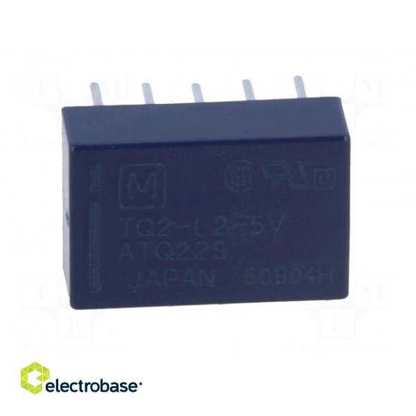 Relay: electromagnetic | DPDT | Ucoil: 5VDC | Icontacts max: 2A | PCB image 9