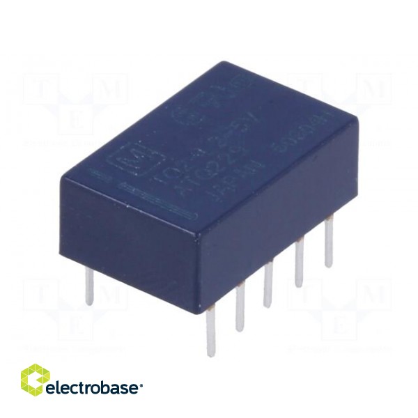 Relay: electromagnetic | DPDT | Ucoil: 5VDC | Icontacts max: 2A | PCB image 1