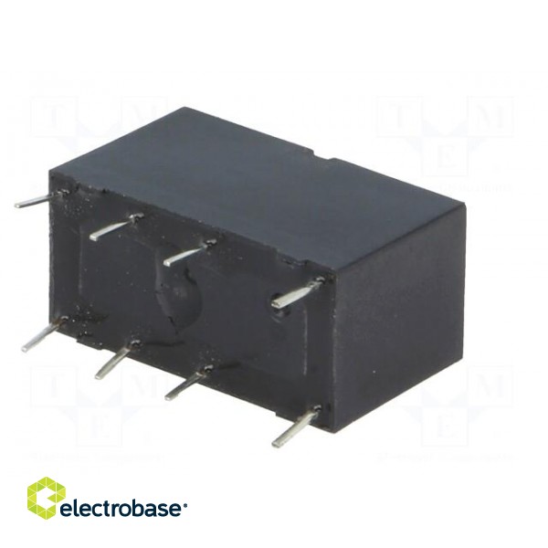 Relay: electromagnetic | DPDT | Ucoil: 5VDC | 0.6A/125VAC | 2A/30VDC image 6