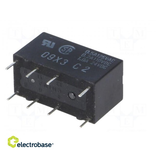 Relay: electromagnetic | DPDT | Ucoil: 5VDC | Icontacts max: 2A | PCB image 6