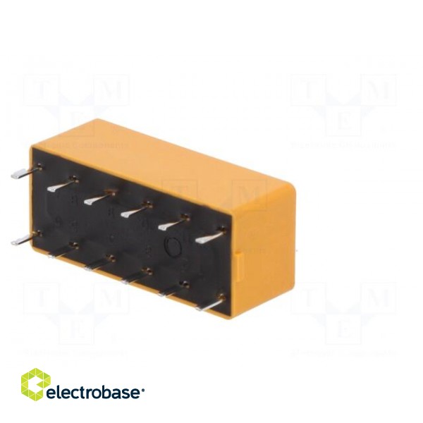 Relay: electromagnetic | DPST-NO + DPST-NC | Ucoil: 12VDC | 3A/30VDC paveikslėlis 6