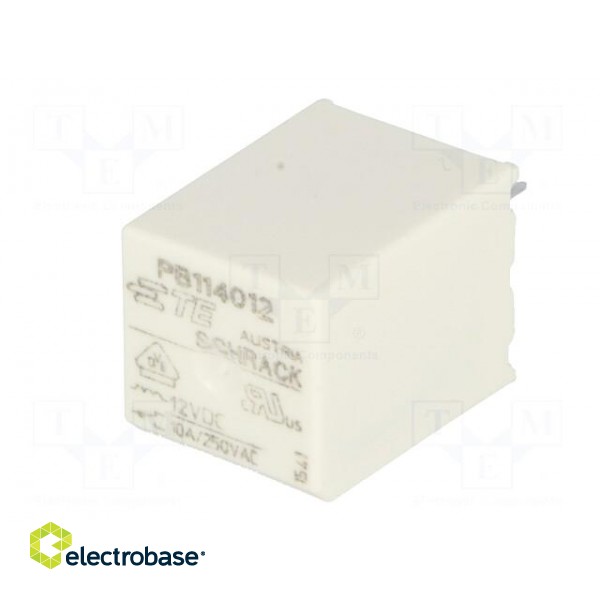 Relay: electromagnetic | SPDT | Ucoil: 12VDC | 10A/250VAC | 10A | 400Ω image 2