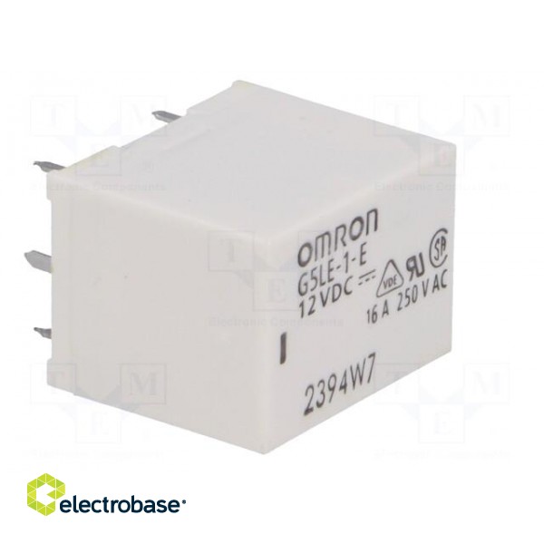 Relay: electromagnetic | SPDT | Ucoil: 12VDC | 16A/250VAC | max.250VAC image 8