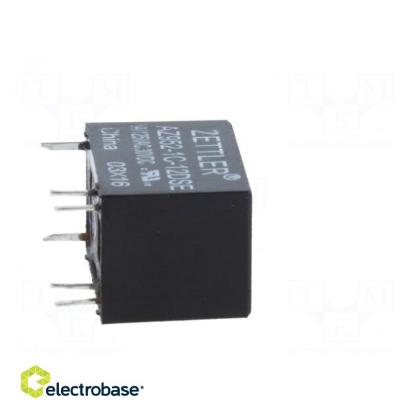 Relay: electromagnetic | SPDT | Ucoil: 12VDC | 1A/125VAC | 1A/30VDC | 1A фото 7