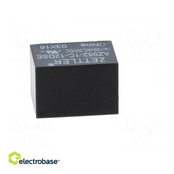 Relay: electromagnetic | SPDT | Ucoil: 12VDC | 1A/125VAC | 1A/30VDC | 1A фото 9