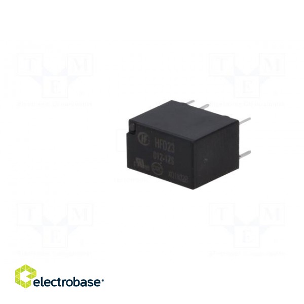 Relay: electromagnetic | SPDT | Ucoil: 12VDC | 2A | 0.5A/125VAC | PCB image 2