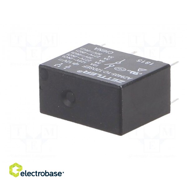 Relay: electromagnetic | SPDT | Ucoil: 12VDC | 10A | 5A/277VAC | PCB image 2