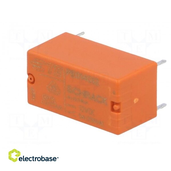 Relay: electromagnetic | SPDT | Ucoil: 12VDC | 5A/250VAC | 5A/30VDC фото 2