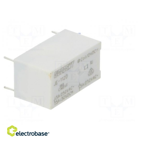 Relay: electromagnetic | SPDT | Ucoil: 12VDC | Icontacts max: 5A | PCB image 8