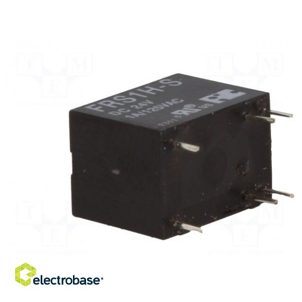 Relay: electromagnetic | SPDT | Ucoil: 24VDC | 1A/125VAC | 1A/30VDC фото 4