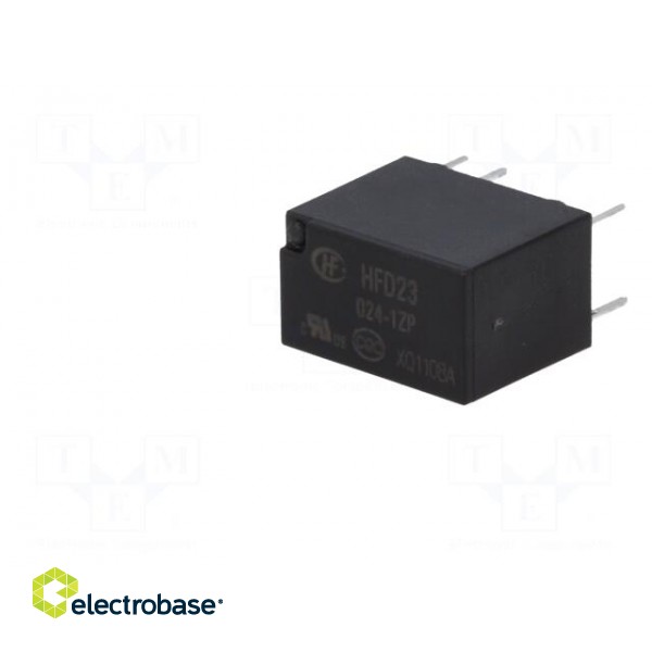 Relay: electromagnetic | SPDT | Ucoil: 24VDC | 0.5A/125VAC | 1A/30VDC фото 2