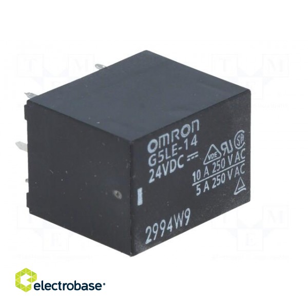 Relay: electromagnetic | SPDT | Ucoil: 24VDC | 10A/240VAC | 8A/30VDC фото 8