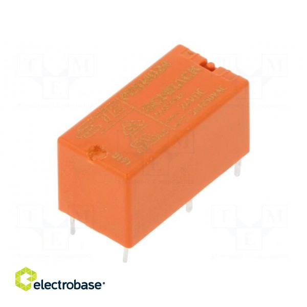 Relay: electromagnetic | SPDT | Ucoil: 24VDC | Icontacts max: 5A | PCB image 1