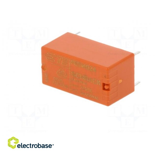 Relay: electromagnetic | SPDT | Ucoil: 24VDC | Icontacts max: 5A | PCB paveikslėlis 2