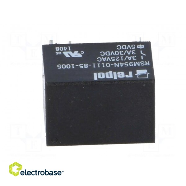 Relay: electromagnetic | SPDT | Ucoil: 5VDC | 3A/125VAC | 3A/30VDC | 3A фото 9