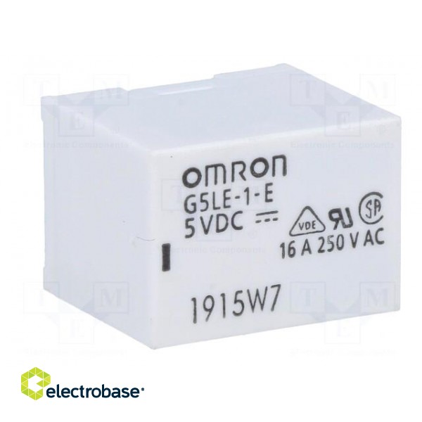 Relay: electromagnetic | SPDT | Ucoil: 5VDC | Icontacts max: 16A | PCB image 9