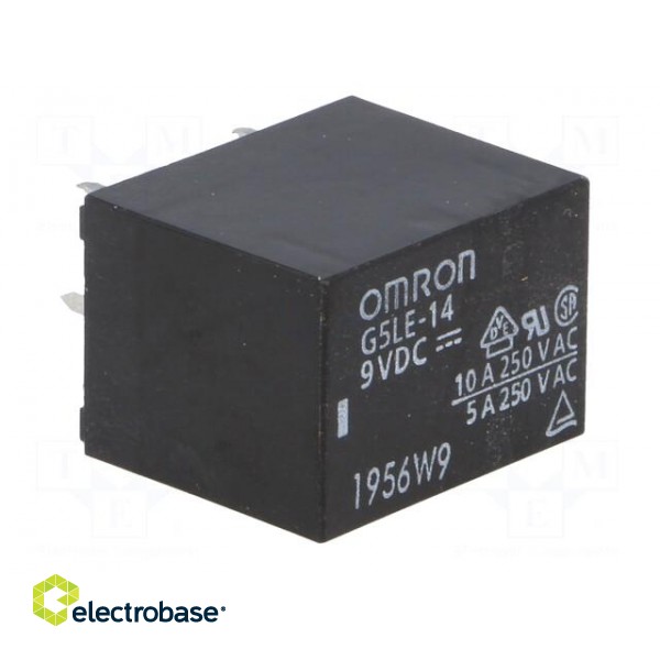 Relay: electromagnetic | SPDT | Ucoil: 9VDC | 10A/240VAC | 8A/30VDC фото 8