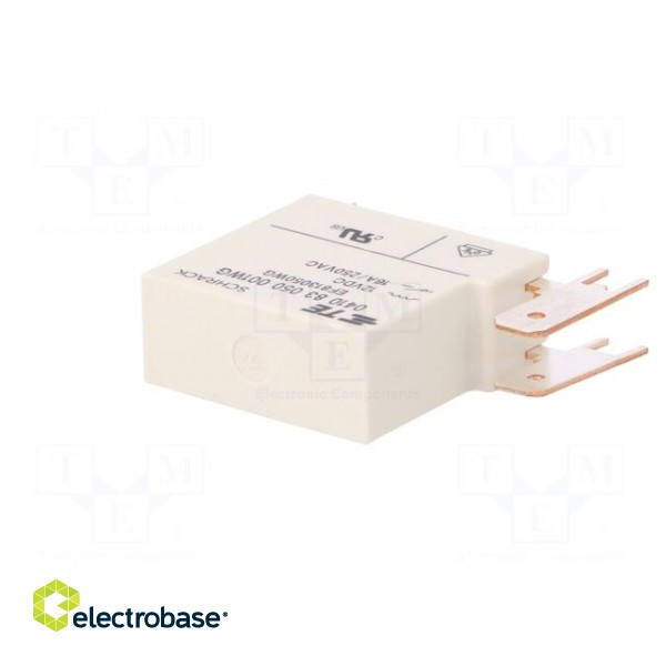 Relay: electromagnetic | SPST-NO | Ucoil: 12VDC | 16A | 16A/250VAC фото 2