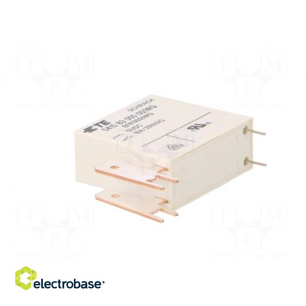 Relay: electromagnetic | SPST-NO | Ucoil: 12VDC | 16A | 16A/250VAC фото 4