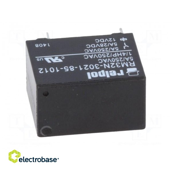 Relay: electromagnetic | SPST-NO | Ucoil: 12VDC | 5A/250VAC | 5A/28VDC фото 9