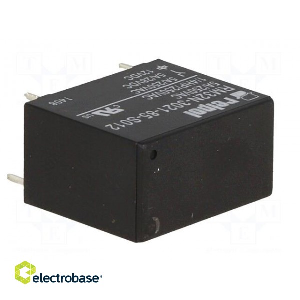Relay: electromagnetic | SPST-NO | Ucoil: 12VDC | 5A/250VAC | 5A/28VDC image 8