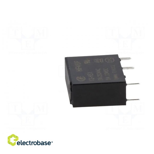 Relay: electromagnetic | SPST-NO | Ucoil: 12VDC | 5A | 5A/250VAC | PCB фото 3