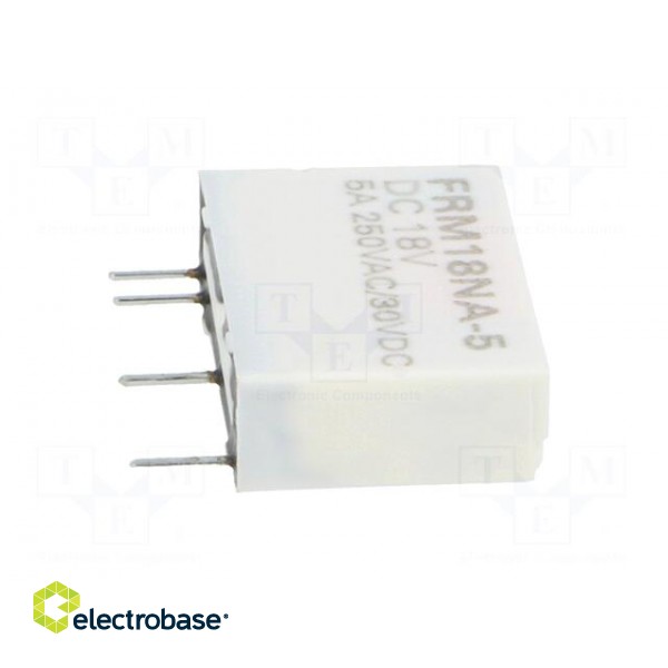 Relay: electromagnetic | SPST-NO | Ucoil: 18VDC | 5A/250VAC | 5A/30VDC image 7