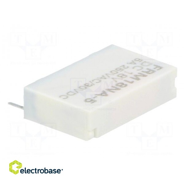 Relay: electromagnetic | SPST-NO | Ucoil: 18VDC | 5A/250VAC | 5A/30VDC image 8