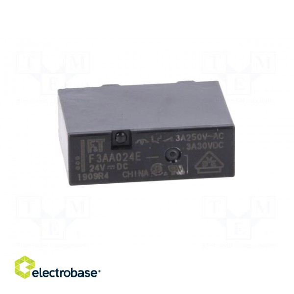 Relay: electromagnetic | SPST-NO | Ucoil: 24VDC | 3A/125VAC | 3A/30VDC фото 9