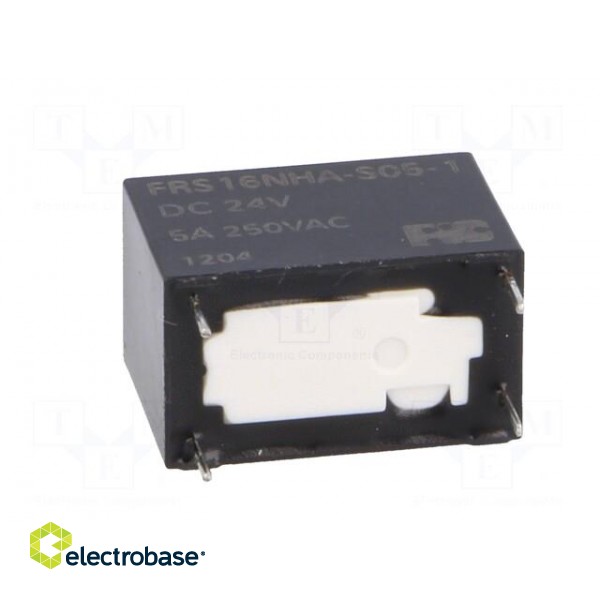Relay: electromagnetic | SPST-NO | Ucoil: 24VDC | 5A | 5A/125VAC | PCB image 5