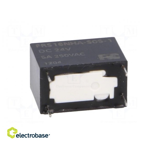 Relay: electromagnetic | SPST-NO | Ucoil: 24VDC | 5A | 5A/125VAC | PCB фото 8
