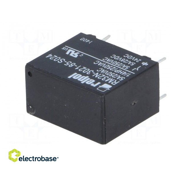 Relay: electromagnetic | SPST-NO | Ucoil: 24VDC | 5A/250VAC | 5A/28VDC фото 2