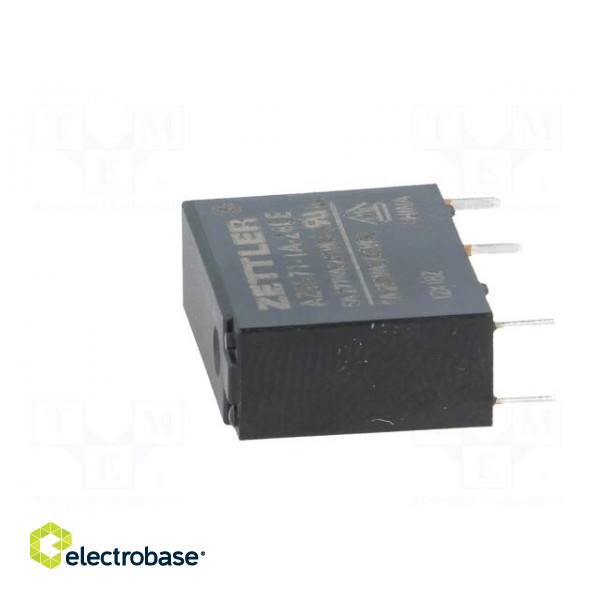 Relay: electromagnetic | SPST-NO | Ucoil: 24VDC | 5A | 5A/277VAC | PCB фото 3