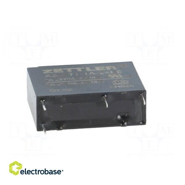 Relay: electromagnetic | SPST-NO | Ucoil: 24VDC | 5A | 5A/277VAC | PCB image 5