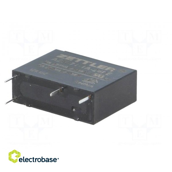 Relay: electromagnetic | SPST-NO | Ucoil: 24VDC | 5A | 5A/277VAC | PCB image 6