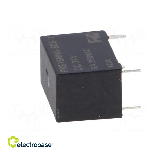Relay: electromagnetic | SPST-NO | Ucoil: 24VDC | 5A | 5A/125VAC | PCB image 3