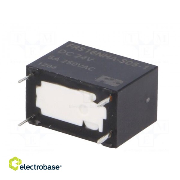 Relay: electromagnetic | SPST-NO | Ucoil: 24VDC | 5A | 5A/125VAC | PCB фото 6
