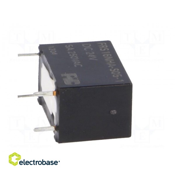 Relay: electromagnetic | SPST-NO | Ucoil: 24VDC | 5A | 5A/125VAC | PCB image 7
